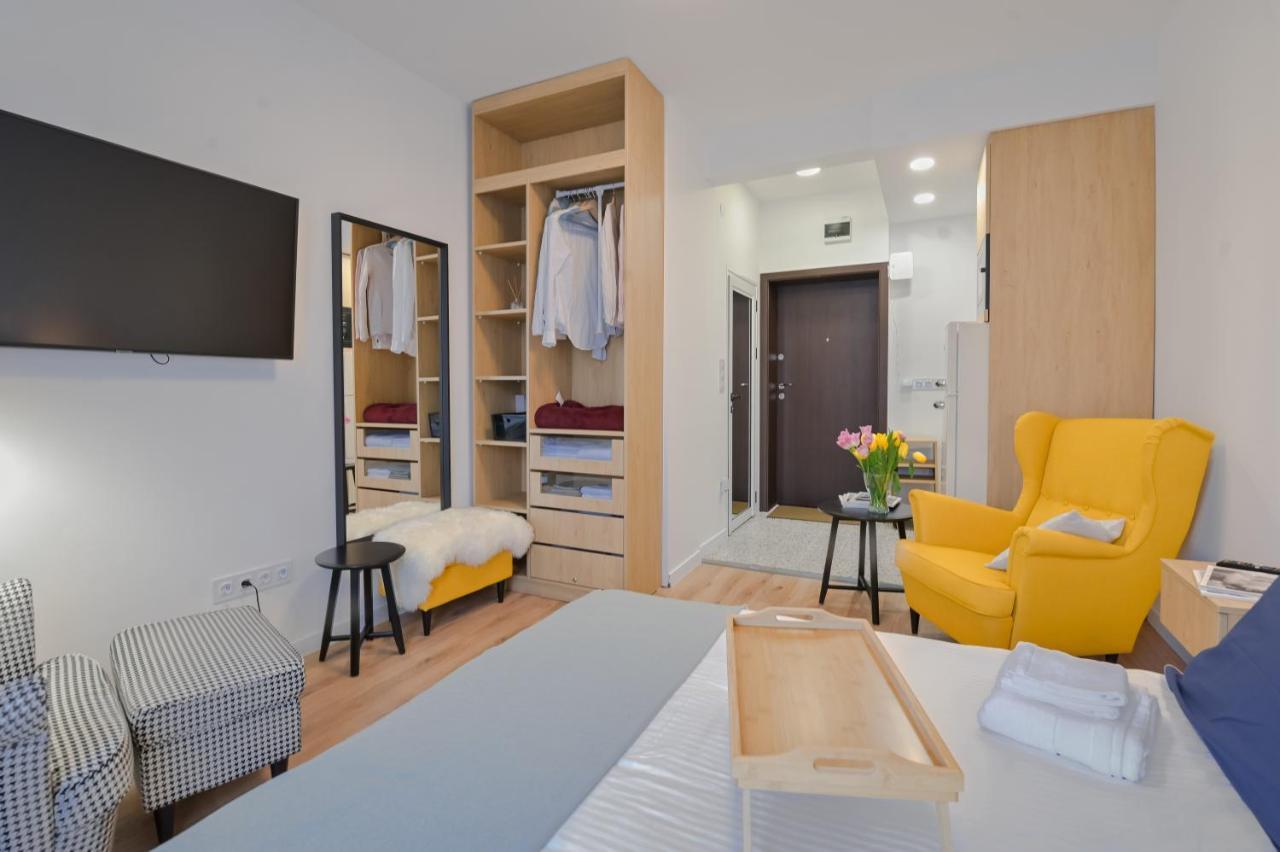 Cosy And Stylish Studio Next To Sofia'S Central Market Hall Lägenhet Exteriör bild
